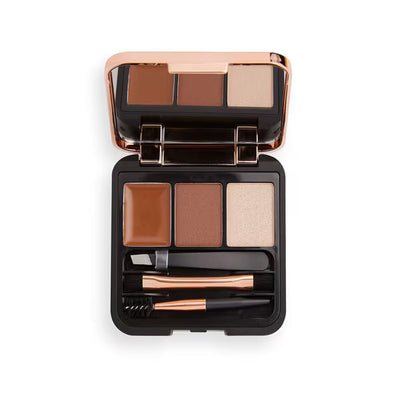 Superdrug Revolution Brow Sculpt Kit Mellom Palette Mini- Kjøp online hos McGrocer