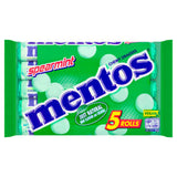 ASDA Mentos Spearmint Chewy Dragees Rolls Mint Chewy Sweets 5 x 37.5g- Buy online at McGrocer