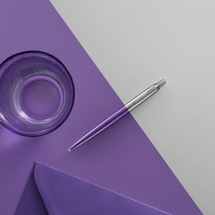 Parker ballpoint pen Victoria Violet - British product