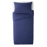 Argos Habitat Cotton Rich 180 TC Plain Navy Bedding Set - Single- Buy online at McGrocer