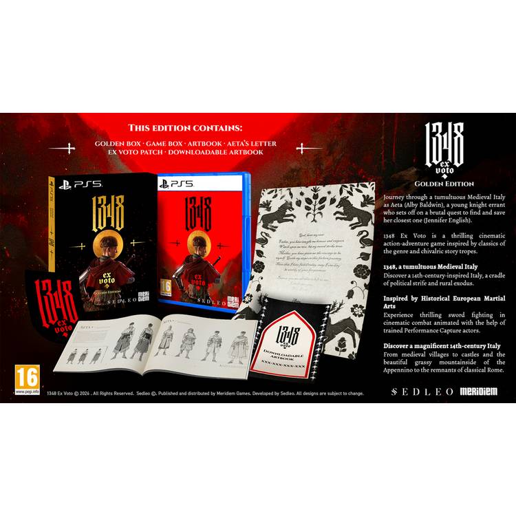 PS5 game 1348 Ex Voto Golden Edition, UK version