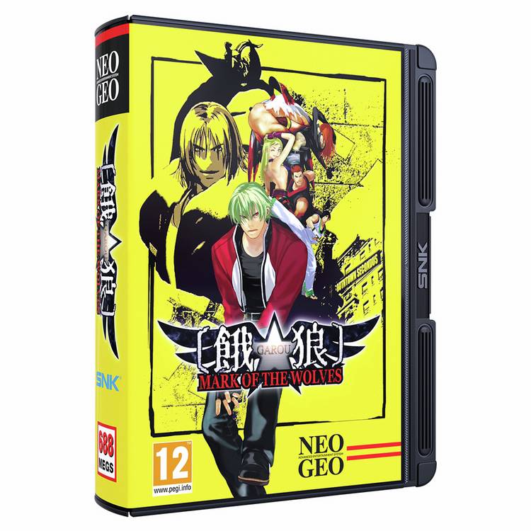 NEOGEO Garou Mark of the Wolves retro game cartridge - British product