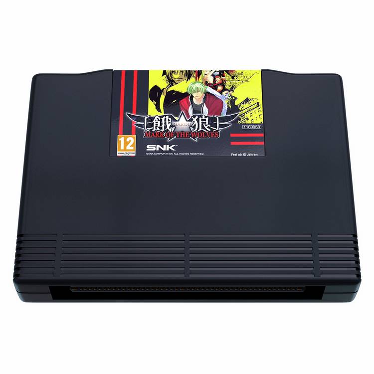 NEOGEO Garou Mark of the Wolves retro game cartridge - British product