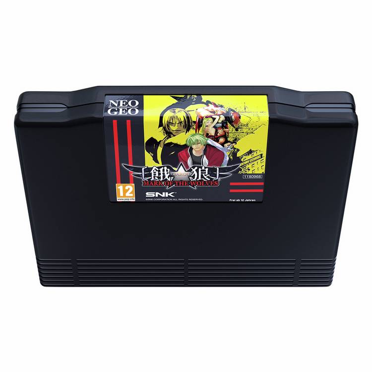 NEOGEO Garou Mark of the Wolves retro game cartridge - British product