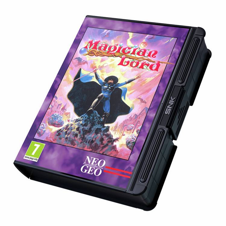 NEOGEO Magician Lord retro cartridge - British product