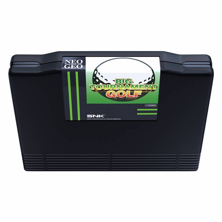 NEOGEO Big Tournament Golf retro cartridge, UK version