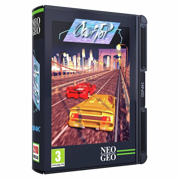 NEOGEO Over Top retro gaming cartridge - British product