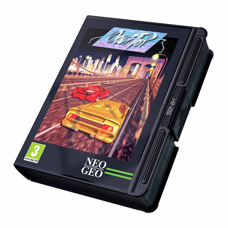 NEOGEO Over Top retro gaming cartridge - British product