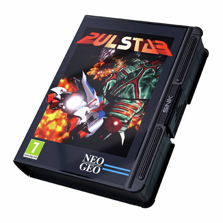 NEOGEO Pulstar retro gaming cartridge (British brand)