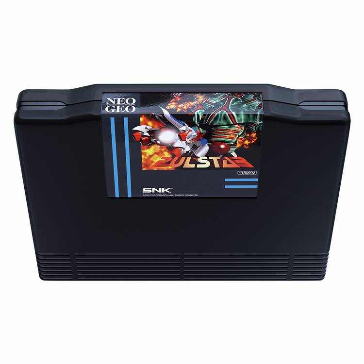 NEOGEO Pulstar retro gaming cartridge (British brand)