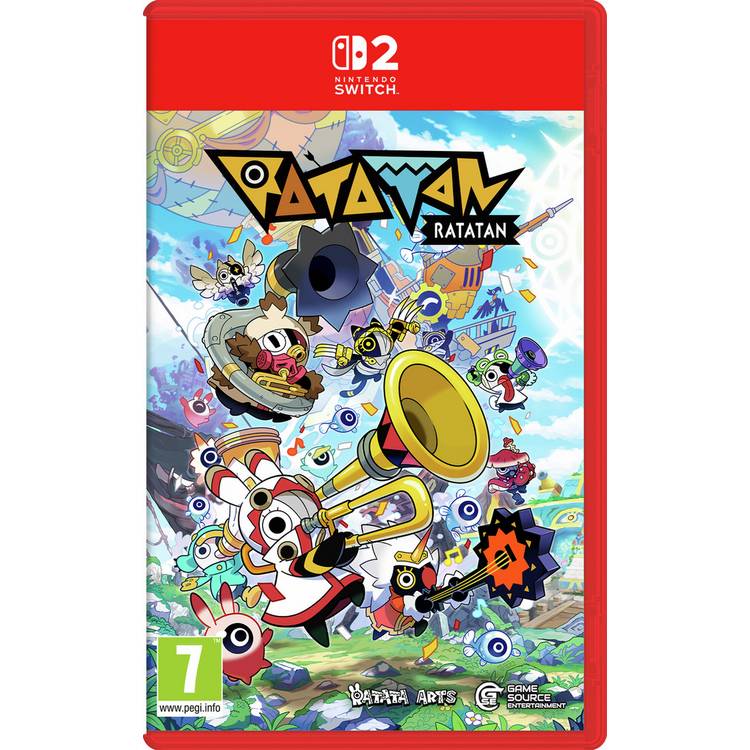 Ratatan Nintendo Switch 2 game disc pre-order, imported from the UK