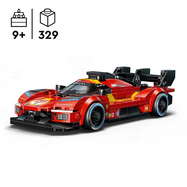 LEGO Ferrari 499P Speed Champions toy car - British product