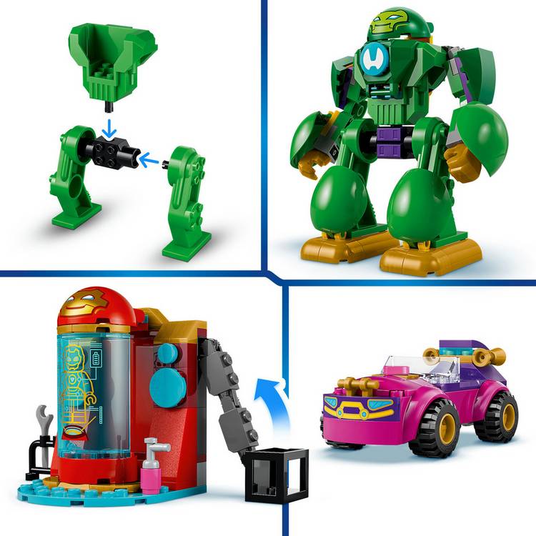LEGO building set Loki vs. Team Iron Man 204 - British product