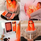 Rio Radiance light therapy panel with 80 LEDs, imported from the UK