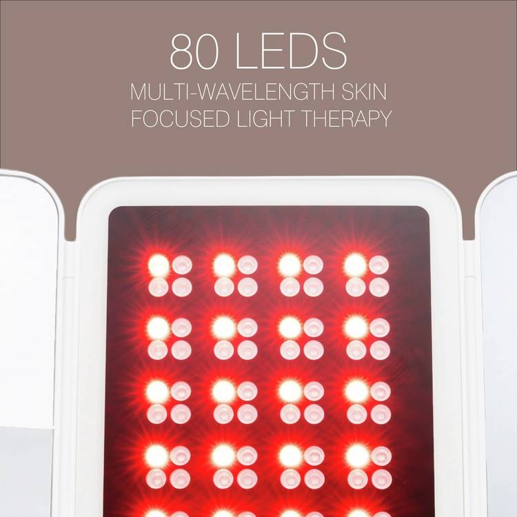 Rio Radiance light therapy panel with 80 LEDs, imported from the UK