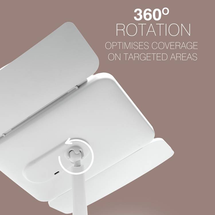 Rio Radiance light therapy panel with 80 LEDs, imported from the UK