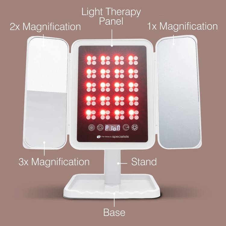 Rio Radiance light therapy panel with 80 LEDs, imported from the UK