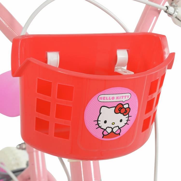 Hello Kitty kids bike with basket 12 inch - British product