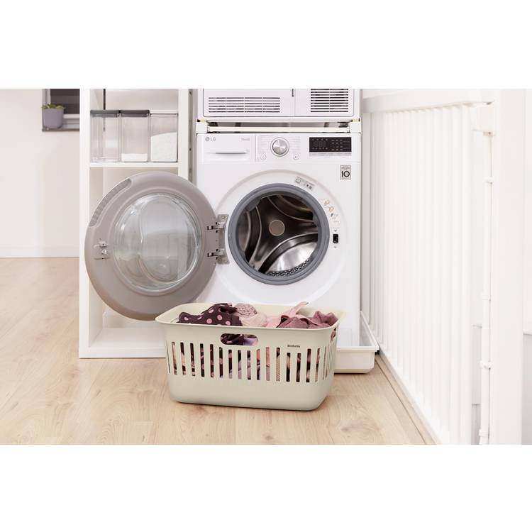 Brabantia 40L laundry basket set of 2 beige, UK version