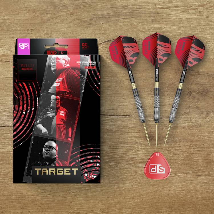 Target Darts Stephen Bunting Generation 5 Void 24g darts - British product