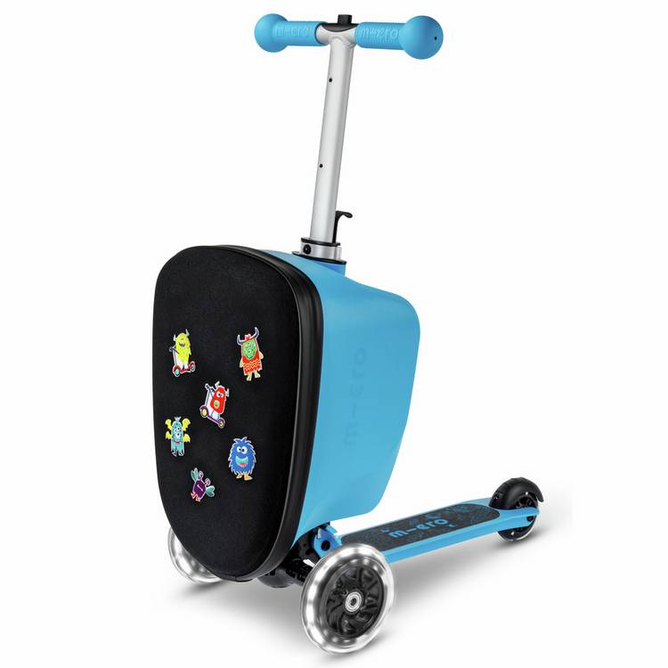 Micro Scooters Suitcase Scooter Blue, UK version