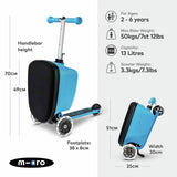 Micro Scooters Suitcase Scooter Blue, UK version