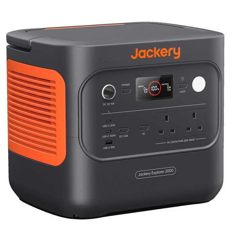 Jackery portable power station Explorer 2000 V2 1070Wh, imported from the UK