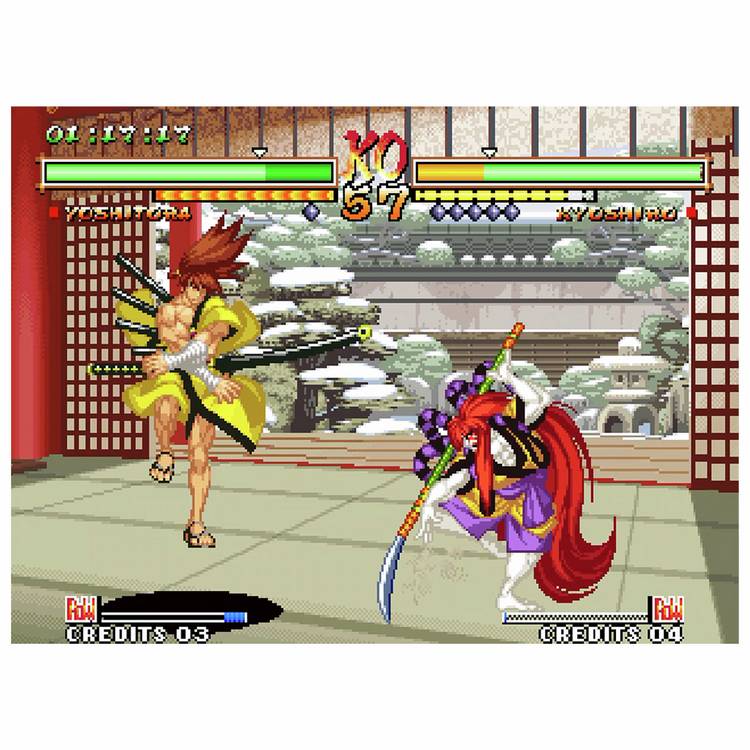 NEOGEO Samurai Shodown V Special retro gaming cartridge, imported from the UK