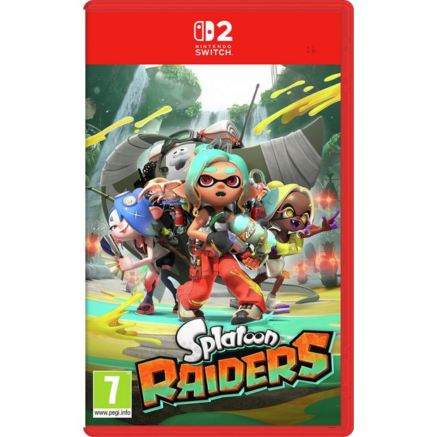 Splatoon Raiders Nintendo Switch 2 game card pre-order (British brand)