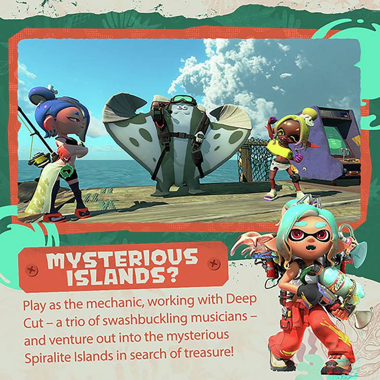 Splatoon Raiders Nintendo Switch 2 game card pre-order (British brand)