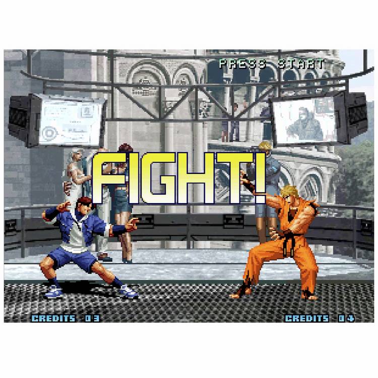 NEOGEO The King of Fighters 2002 retro gaming cartridge (British brand)