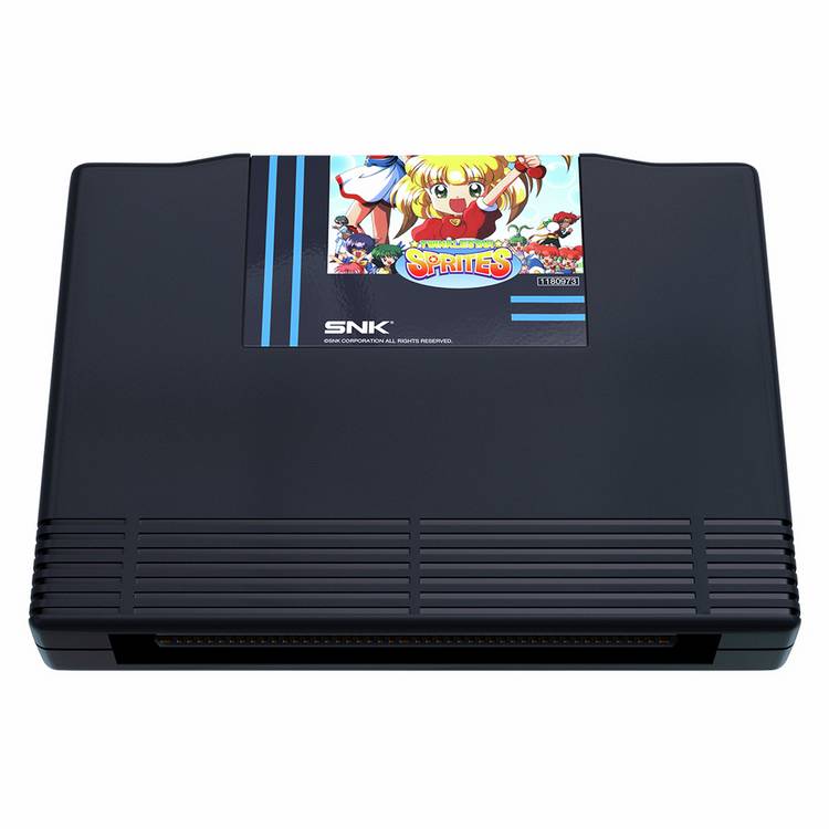 NEOGEO Twinkle Star Sprites retro gaming cartridge - British product