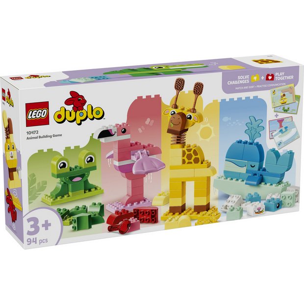 LEGO DUPLO animal building game 10472, UK version