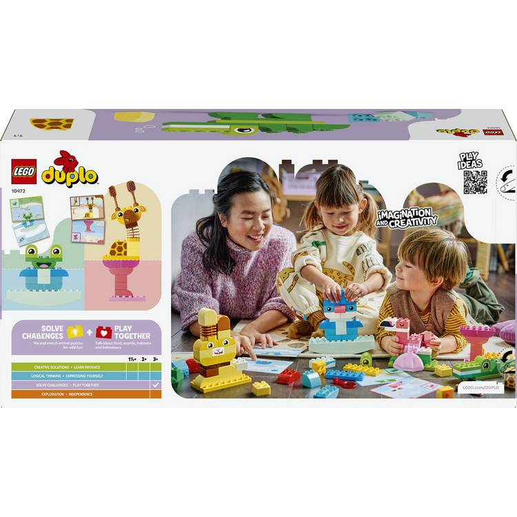 LEGO DUPLO animal building game 10472, UK version
