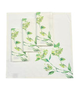 Harrods Maison Margaux Set of 4 Mary-Clare The Hydrangea Fabric Napkins 50cm x 50cm- Buy online at McGrocer
