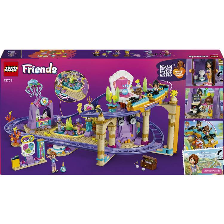 LEGO Friends Mermaid Roller Coaster building toy 864 pieces, UK version