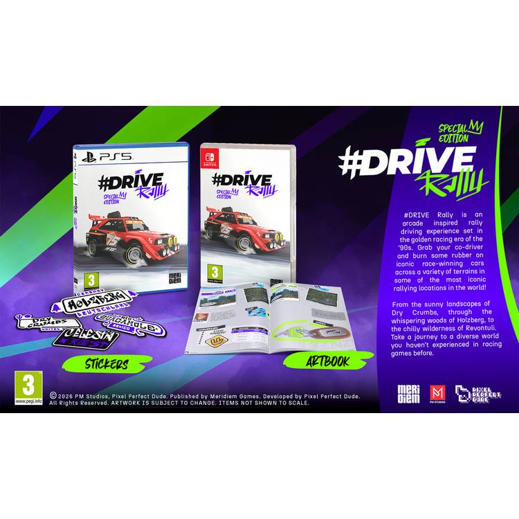 Nintendo Switch game Drive Rally Special Edition, imported from the UK