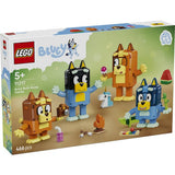 LEGO Bluey family figures brick-built play set (British brand)