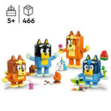 LEGO Bluey family figures brick-built play set (British brand)