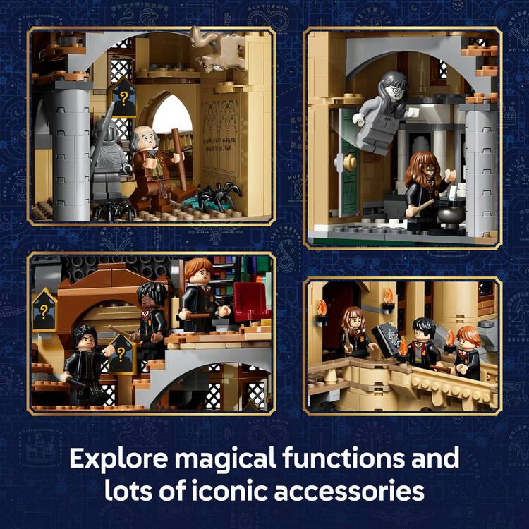 LEGO Hogwarts Castle East Wing building set 2164 pieces - British product