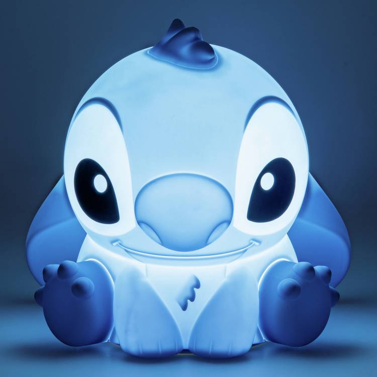 Stitch silicone LED night light blue, imported from the UK