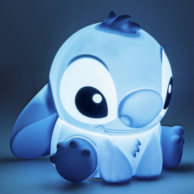 Stitch silicone LED night light blue, imported from the UK