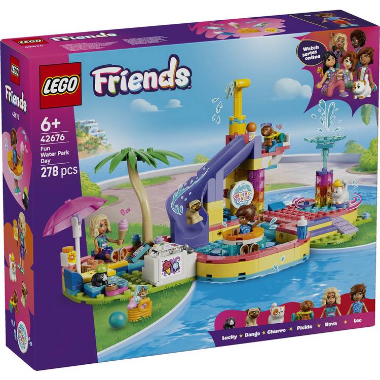 LEGO Friends water park toy building set 278 pieces (British brand)