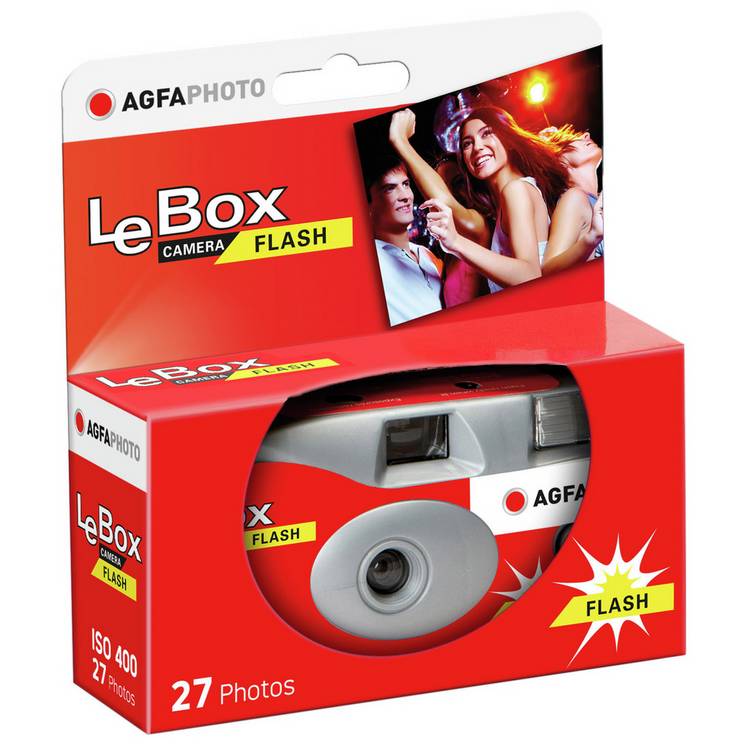AGFA single use camera 27 exposure 35mm film (British brand)