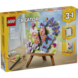 LEGO Creator 3 in 1 floral art decor set 348 pieces - British product