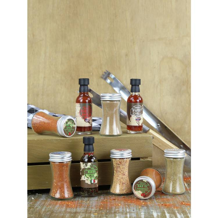 Kimm & Miller Around The World seasoning set (British brand)