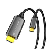 Our Pure Planet USB-C to HDMI cable 2m black - British product