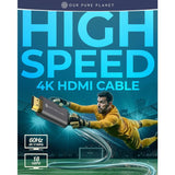 Our Pure Planet USB-C to HDMI cable 2m black - British product