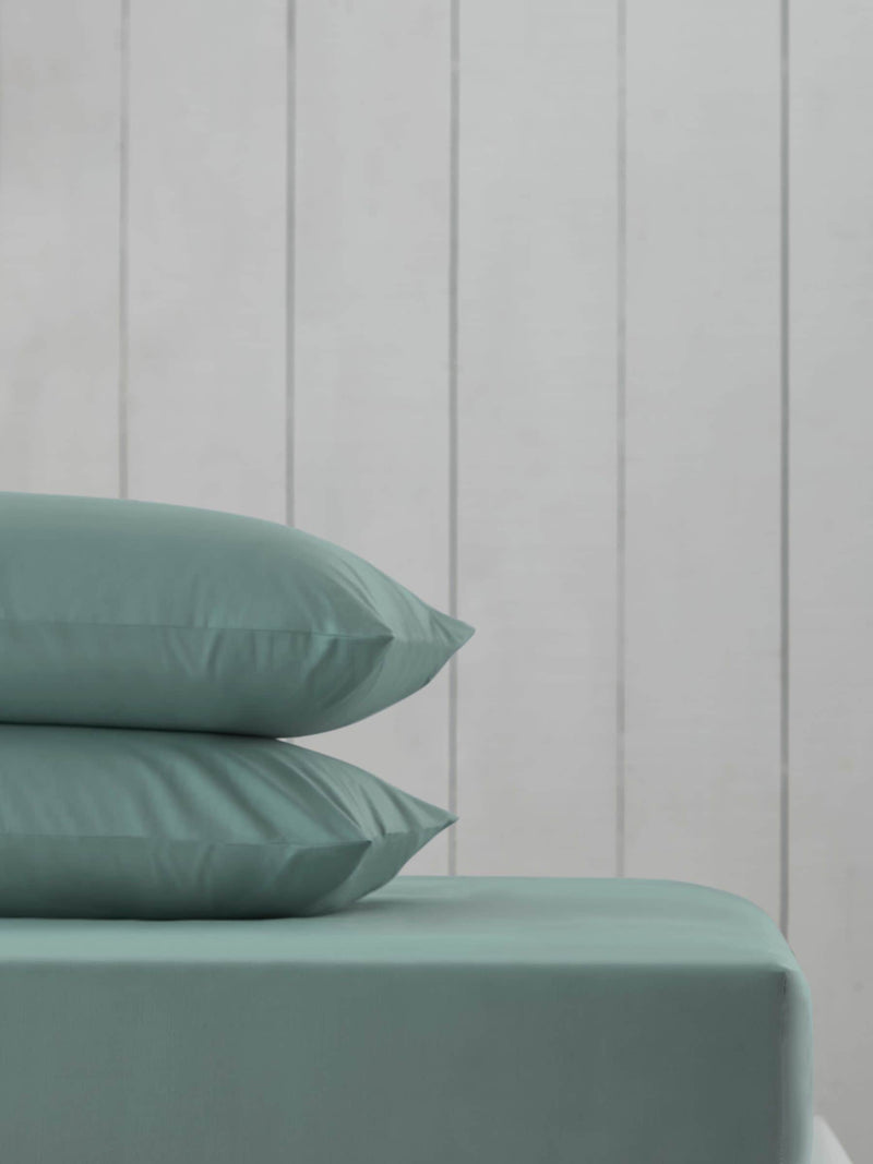 Purple Blackberry Cotton Rich Deep Fitted Bed Sheet