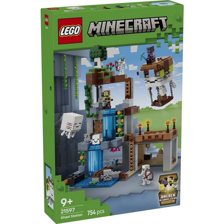 LEGO building toy Minecraft Ghast Station 754 pieces - British product